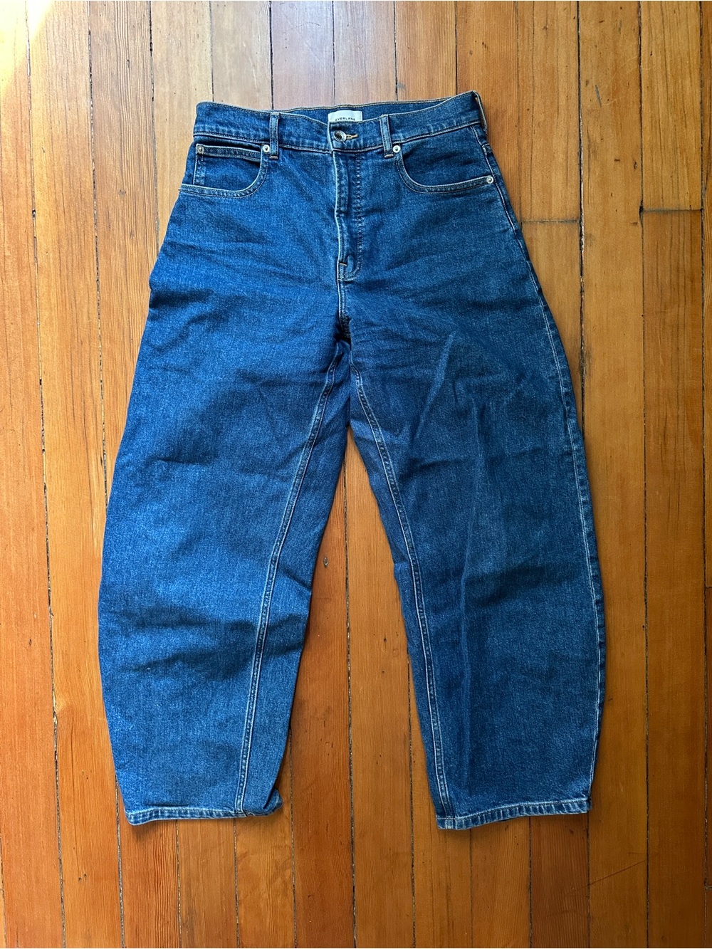 Everlane Barrel high rise Jean